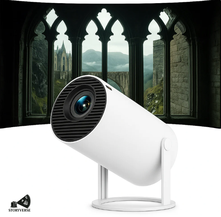 Proyector StoryVerse, WiFi 6 5G, Bluetooth 5.0, compatible con 4K, 1080p y Full HD - PROMOCIÓN