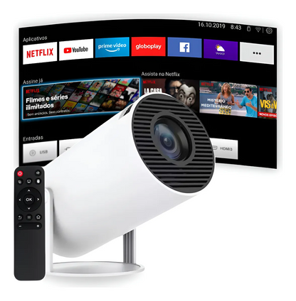 Proyector StoryVerse, WiFi 6 5G, Bluetooth 5.0, compatible con 4K, 1080p y Full HD - PROMOCIÓN